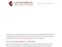 Tablet Screenshot of partnersinc.com